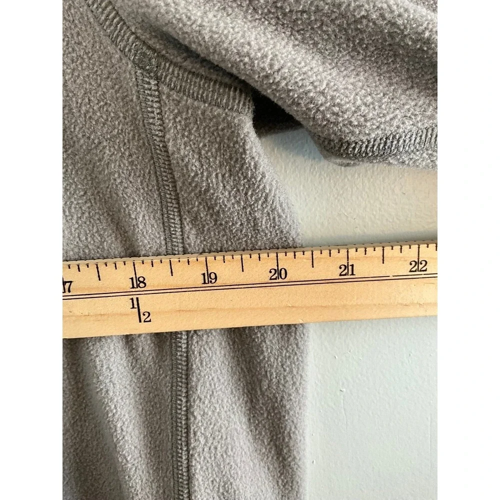 Patagonia Mens Micro D 1/4 Zip Fleece Pullover Forge Grey 26176 Size Medium